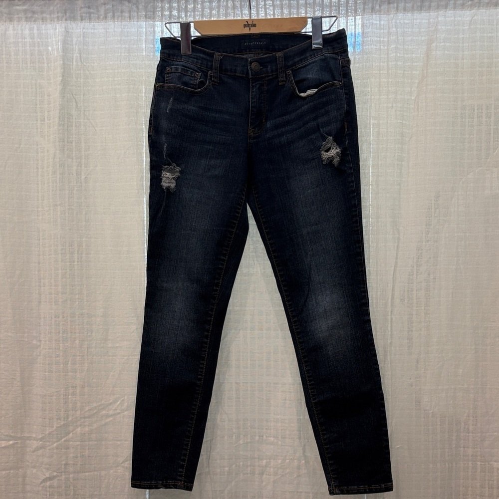 Aeropostale Dark Blue stretch Skinny Jeans